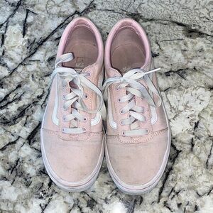 Pink Girl’s Old Skool Vans- Size 5‎